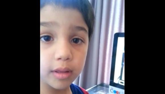 Copa América 2015: niño de 6 años reta a Arturo Vidal por accidente