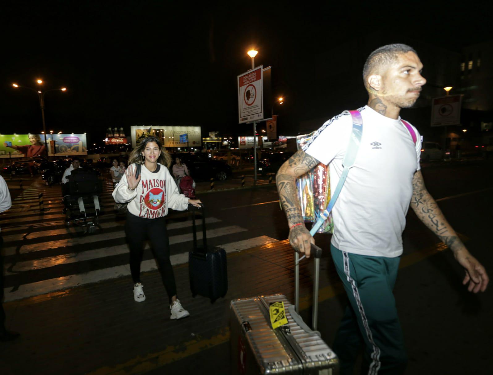 Selección Peruana | Paolo Guerrero partió rumbo a Brasil para unirse a la pretemporada del Internacional | Fotos y Video: César Bueno (GEC)