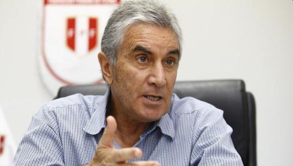 Juan Carlos Oblitas confirmó que FPF busca que la selección juegue con público en Eliminatorias (Foto: GEC)