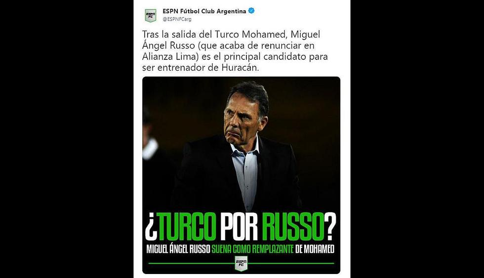 Alianza Lima: Así informó la prensa internacional sobre la salida de Miguel Ángel Russo
