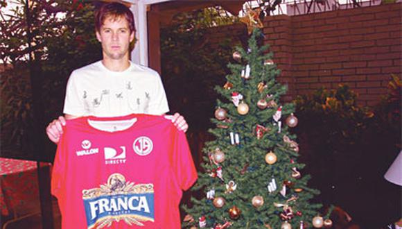 El "Ciclón" fichó ayer a Manuel Barreto para su delantera del 2010 