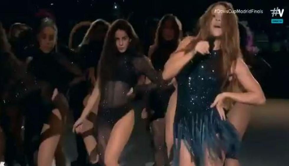 Revive el increíble show de Shakira en la final de la Copa Davis. (Imagen: Movistar)