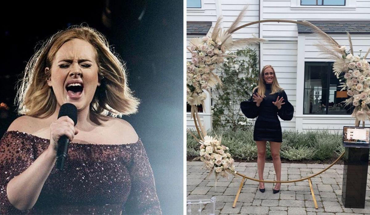 La cantante británica Adele vuelve comparte su primera publicación del año en Instagram mostrando su nueva figura y agradeciendo a quienes luchan contra el COVID-19. (@adele).