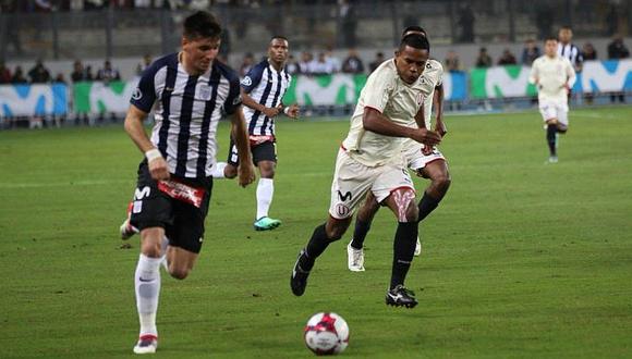 Mauricio Affonso marcó de cabeza en el Universitario vs. Alianza Lima