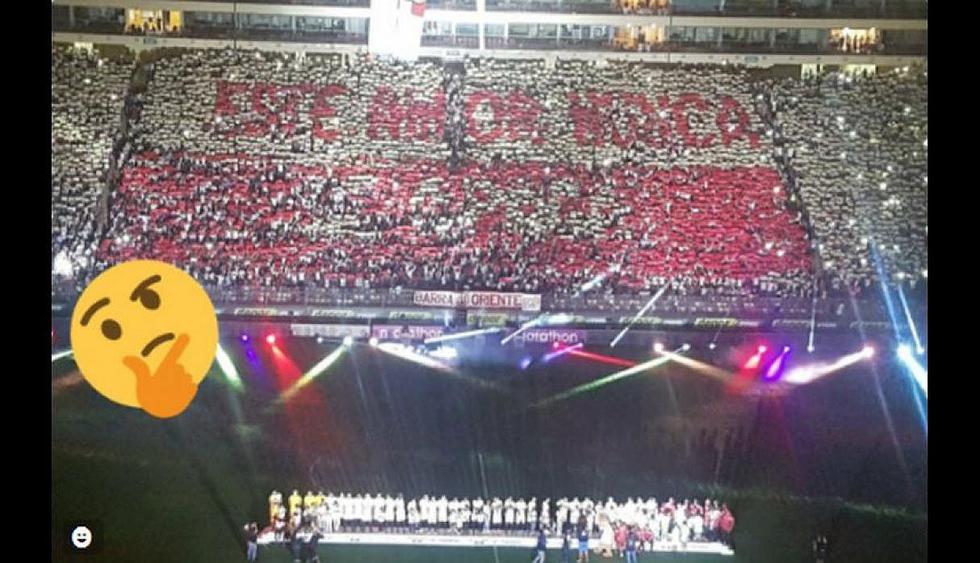 Noche crema: Los divertidos memes que dejó el mosaico de hinchas cremas