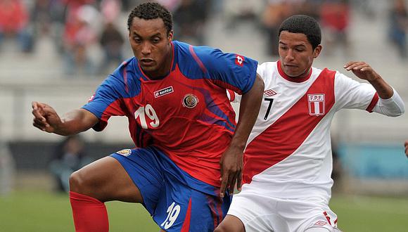 Costa Rica y el día que jugó ante Perú con Reimond Manco como figura