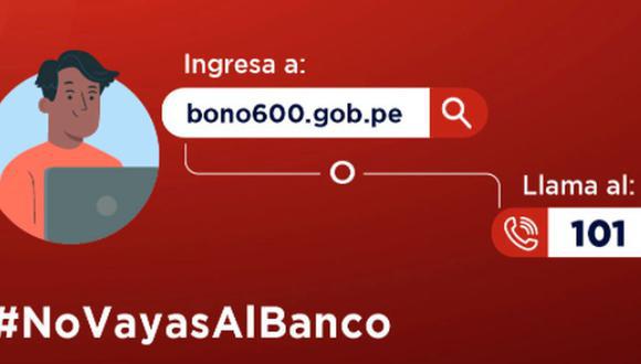 El Bono 600 soles tiene como objetivo ayudar a más de 4,2 millones de hogares. (Foto: Andina)