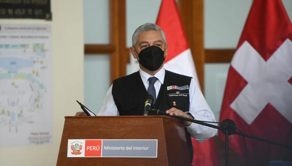 Ministro del Interior informa que no se han registrado decesos ni nuevos contagios por coronavirus en la PNP. Foto: Mininter