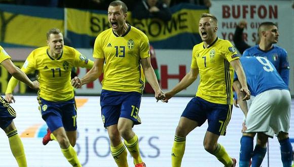 Italia perdió 1-0 ante Suecia y peligra su pase a Rusia 2018 [VIDEO]
