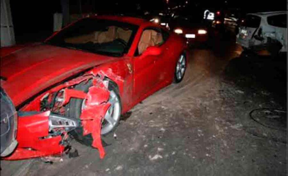 Copa América 2015: Así quedó el Ferrari de Vidal de 230 mil euros [GALERÍA]