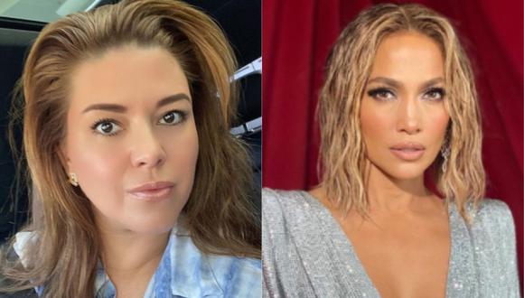 Alicia Machado desata polémica tras criticar la cabellera de Jennifer Lopez. (Foto: Instagram)
