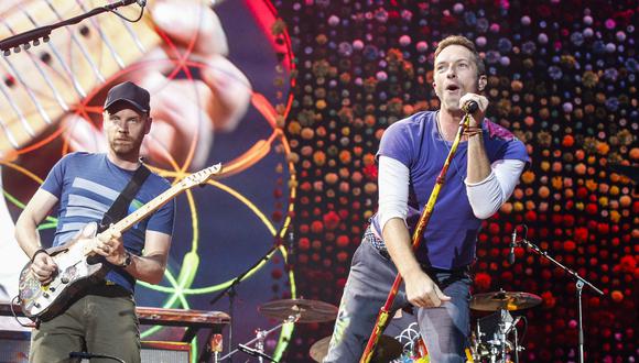 La agrupación Coldplay vuelve a la escena musical con tema producido por Max Martin. (Foto: GEOFFROY VAN DER HASSELT / AFP)