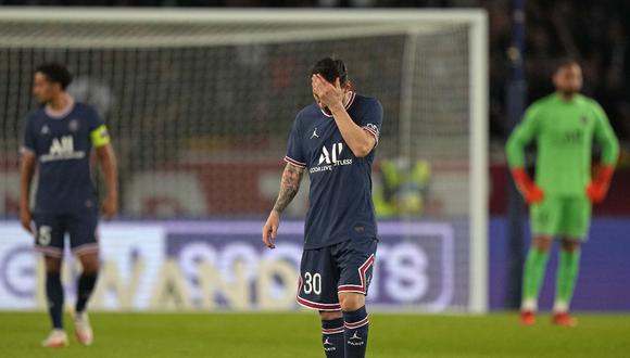 Lionel Messi se ha ausentado muchas veces en el PSG esta temporada | Foto: AP