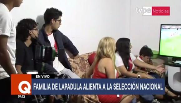 Mira la celebración de la familia del delantero ítalo-peruano Gianluca Lapadula. (Fuente: captura | TV Perú)
