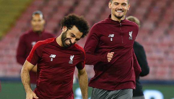 El insólito saludo por Año Nuevo de Mohamed Salah a compañero de Liverpool