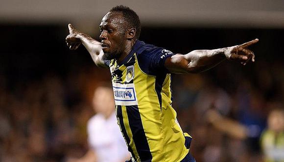​Usain Bolt anotó dos goles en su primer partido como titular [VIDEO]