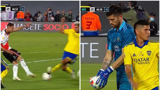 Fuerte cierre: así quedó la pelota tras el gran quite de Zambrano en el River vs. Boca | VIDEO