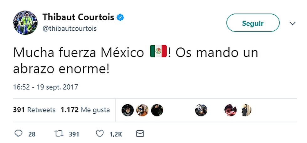 Futbolistas del mundo envían mensajes de aliento tras terremoto en México [FOTOS]