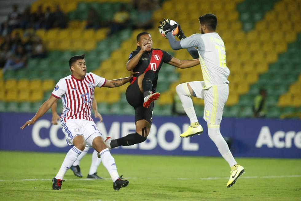 Perú cae 2 a 0 ante Paraguay. (Foto: Violeta Ayasta)