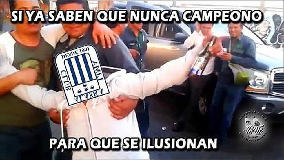 Alianza Lima protagoniza los memes luego de caer ante Real Garcilaso