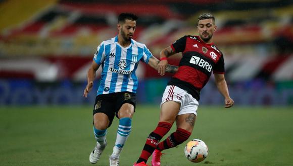 Racing vs. Flamengo. (Agencias)