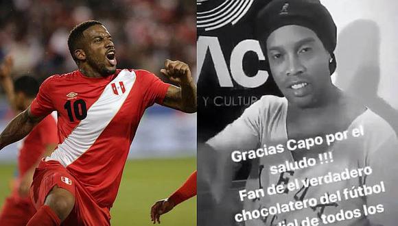 Selección peruana: el mensaje especial de Ronaldinho a Jefferson Farfán