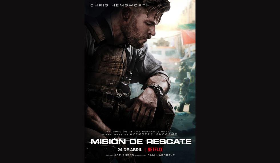 La película está siendo protagonizada por Chris Hemsworth. (Netflix / Difusión).