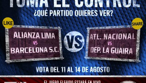 Copa Sudamericana: Fox Sports hace votación para transmitir partido de Alianza Lima 