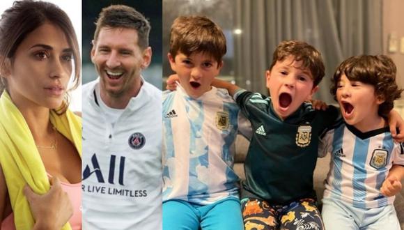 Esposa de Messi dedicó tierno y revelador mensaje por cumpleaños de su segundo hijo. (Foto: Instagram @antonelaroccuzzo / @leomessi)