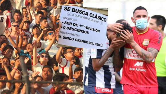 Los hinchas de Universitario calientan el clásico ante Alianza Lima en donde buscan rival que sea de Primera División y que no haya tenido descensos.