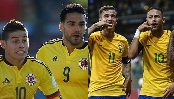 Colombia 1-1 Brasil EN VIVO ONLINE por las Eliminatorias