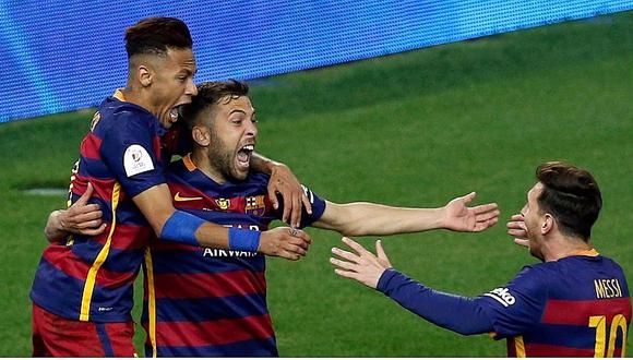 Jordi Alba sobre Neymar: "Sigue siendo del Barcelona y es feliz aquí"