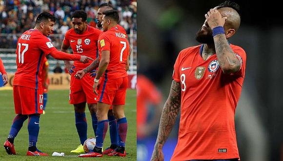 Arturo Vidal critica a sus compañeros tras goleada que sufrió Chile ante Perú | VIDEO