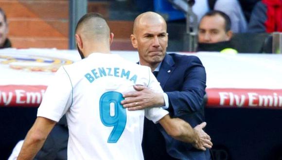 Zinedine Zidane aclara que impase entre Benzema y Vinicius está resuelto. (Diario AS)