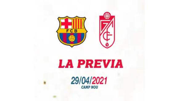 Barcelona vs. Granada EN VIVO | ONLINE el partido pendiente de la jornada 33 de LaLiga Santander en el Camp Nou