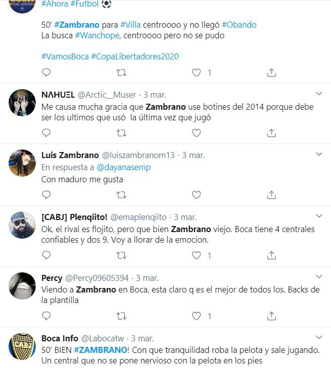 Carlos Zambrano: Hinchas de Boca Juniors se rinden ante el ‘Kaiser’ tras su debut