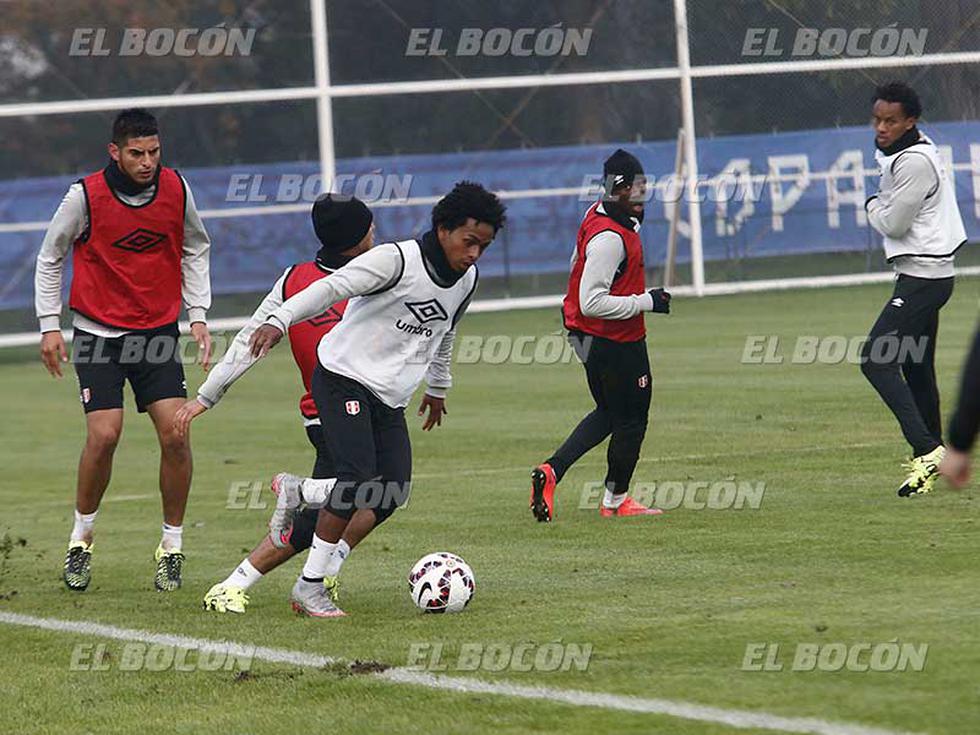 Selección peruana entrenó a 3 grados en Temuco para enfrentar a Brasil [VIDEO]