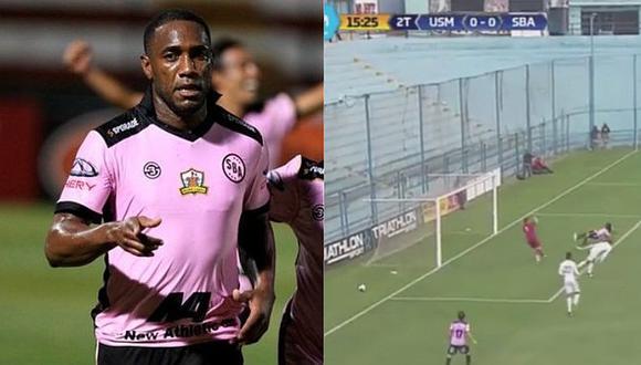 Luis Tejada falló gol cantado antes del 1-0 de la San Martín [VIDEO]