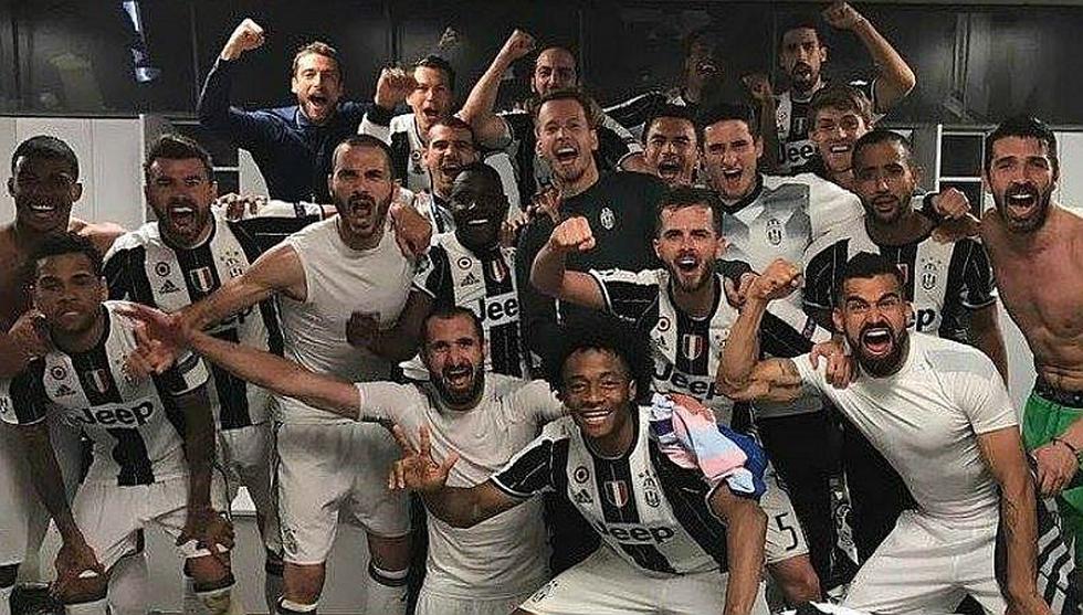 Así fue la celebración de la Juventus tras su clasificación a 'semis' [GALERÍA]
