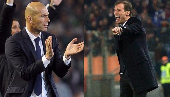 Real Madrid vs. Juventus: El duelo entre Zidane y Allegri