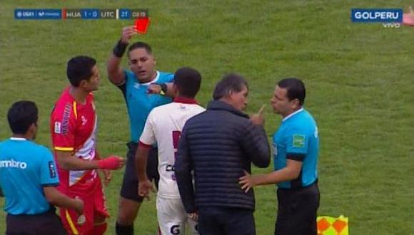 Franco Navarro perdió los papeles con los árbitros y fue expulsado | VIDEO