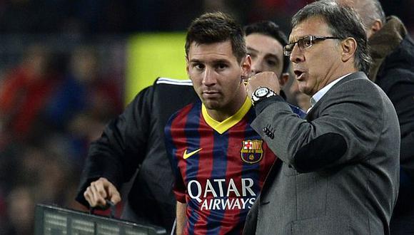 La reveladora frase de Gerardo Martino a Lionel Messi. (AFP)