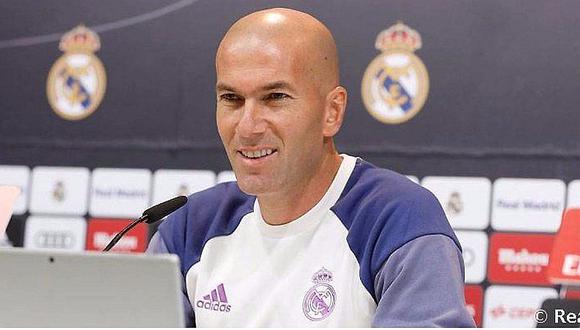 Zidane: 'No me preocupa la actual situación del Real Madrid'