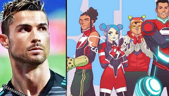 Cristiano Ronaldo aparece como superhéroe en serie “Striker Force 7”