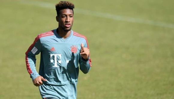 Kingsley Coman multado por el Bayern Munich. (Foto: AFP)