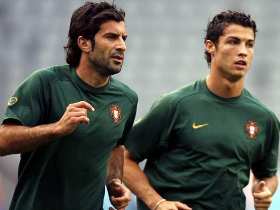 Balón de Oro: Figo habla sobre Cristiano Ronaldo y Lionel Messi 