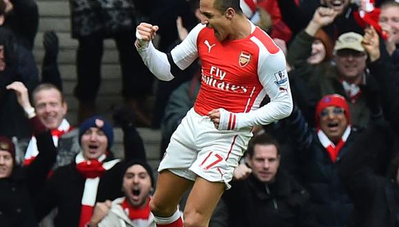 Alexis Sánchez hizo prácticamente todo en triunfo del Arsenal sobre Stoke [VIDEO]