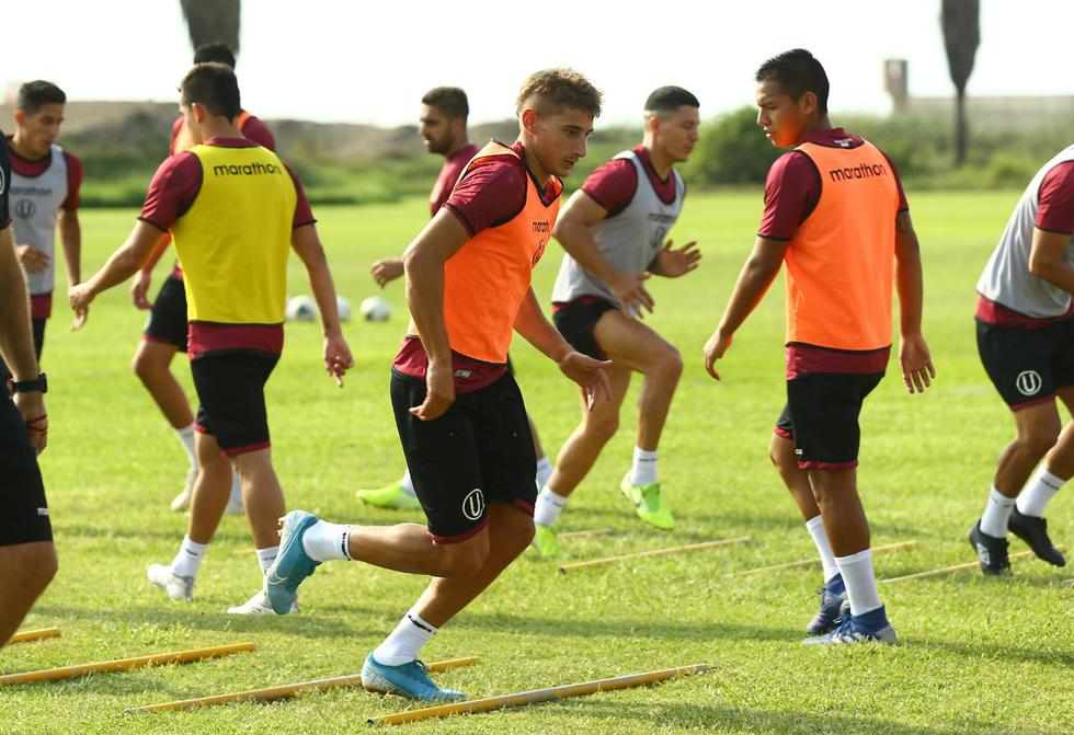 Así fue el primer día de la pretemporada de Universitario en Campo Mar. (Foto: Fernando Sangana)