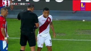 Alerta con ‘Yoshi’: Yotún pidió el cambio por un problema en su pierna durante el Perú vs. Paraguay | VIDEO