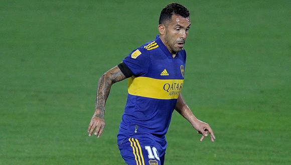 "Acá estoy de nuevo y trataré de hacer todo lo posible para a Boca le vaya bien". enfatizó Tevez. (Foto: AFP)